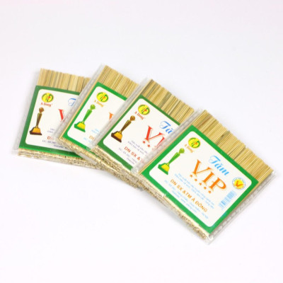  Vỉ 6 Gói Tăm Tre Việt Nam Xỉa Răng Rất Tiện Lợi