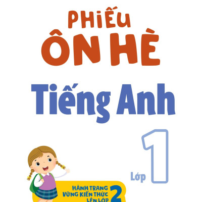 Sách - Phiếu Ôn Hè Tiếng Anh Lớp 1