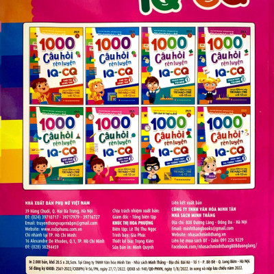 1000 Câu Hỏi Rèn Luyện IQ - CQ - Đột Phá Tư Duy - Tập 2