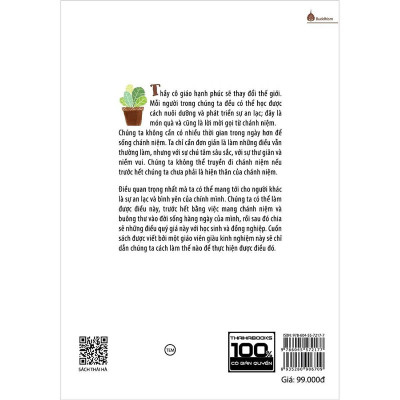 Sách - Lớp Học Hạnh Phúc - Dạy, Thở Và Học Trong Chánh Niệm - Thái Hà Books