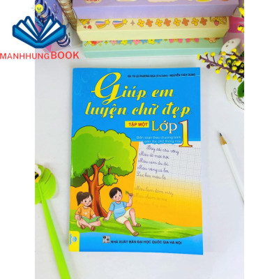 Sách - Combo 2 cuốn Giúp Em Luyện Chữ Đẹp Lớp 1 - Biên soạn theo CT GDPT mới.