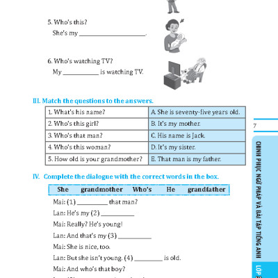 Global Success - Chinh Phục Ngữ Pháp Và Bài Tập Tiếng Anh Lớp 3 - Tập 2 (Có Đáp Án)