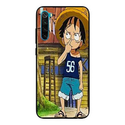 Ốp Lưng in cho Xiaomi Redmi Note 8 Mẫu Mũ Rơm Nhí - Hàng Chính Hãng