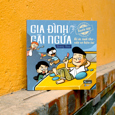 Gia Đình Gãi Ngứa: Tuyển Tập Ký Ức Tuổi Thơ - Vẩn Vơ Hiện Tại - Tặng Kèm Bookmark 2 Mặt (Tái Bản 2023)