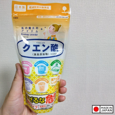 Bột tẩy đa năng Axit Citric 120g (phụ gia thực phẩm) - Hàng Nội Địa Nhật Bản
