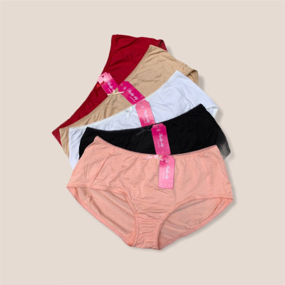 Combo 5 Quần Lót Nữ Cotton Lụa Mềm Lưng Cao Lady 515 – Che Bụng, Êm Ái, Co Giãn 4 Chiều