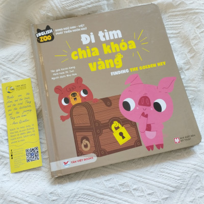sách thiếu nhi Đi Tìm Chìa Khóa Vàng - Finding Golden Key