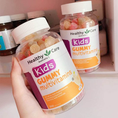 Kẹo Dẻo Healthy Care Kids Gummy Multivitamin 250v Của Úc, Bổ Sung Vitamin Tổng Hợp Và Khoáng Chất Cần Thiết Cho Trẻ, Tăng Đề Kháng, Ngừa Cảm Cúm, Cải Thiện Tình Trạng Biếng Ăn