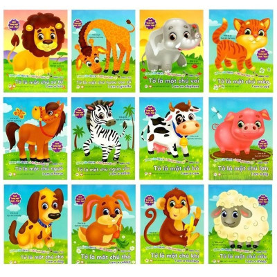 Sách - Song Ngữ - Những Câu Chuyện Về Thế Giới Loài Vật - Tớ Là Một Chú Cừu - Tân Việt Books