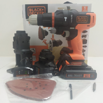Máy khoan pin 18V Evo BLACK DECKER EVO185B1-B1