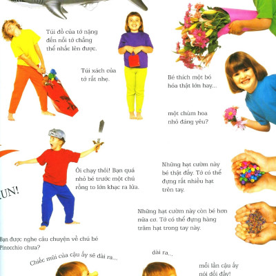 Lớp Học Vui Về Kích Thước - Sizes