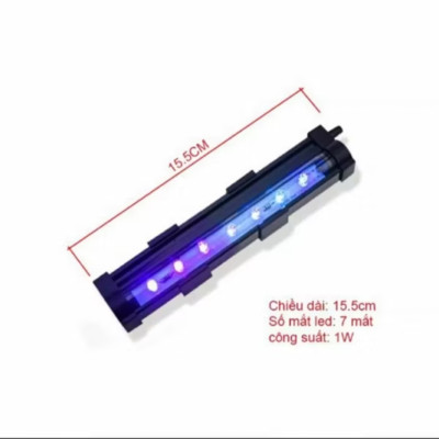 ĐÈN LED TRANG TRÍ CHÌM BỂ CÁ CẢNH NHẤP NHÁY NHIỀU MÀU SẮC CỰC ĐẸP