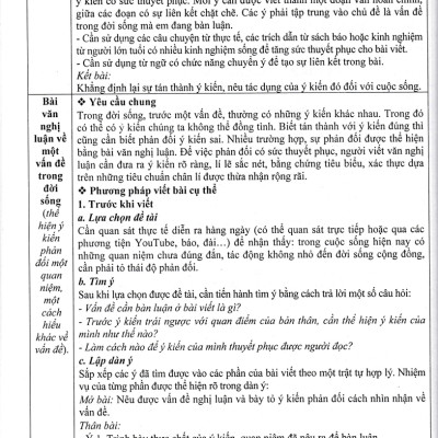 Đề Kiểm Tra Ngữ Văn 7 - 15 Phút - 1 Tiết - Học Kì (Theo Chương Trình GDPT Mới) - HA