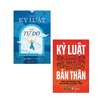 Combo Càng Kỷ Luật, Càng Tự Do + Kỷ Luật Bản Thân (Bộ 2 Cuốn) - AZ