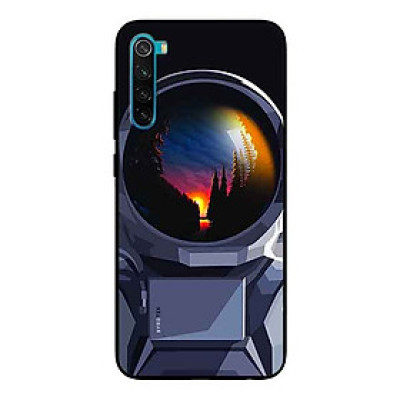 Ốp Lưng in cho Xiaomi Redmi Note 8 Mẫu Áo Giáp Vũ Trụ̣ - Hàng Chính Hãng