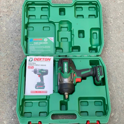 MÁY VẶN BULONG PIN 21V 1/2" DEKTON M21-IW1500N - HÀNG CHÍNH HÃNG