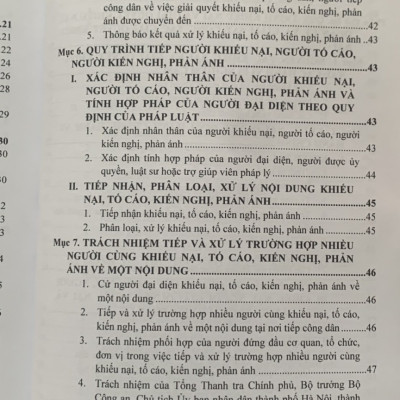 Quy Trình Xử Lý Đơn Khiếu Nại, Đơn Tố Cáo, Đơn Kiến Nghị, Phản Ánh, Tiếp Công Dân
