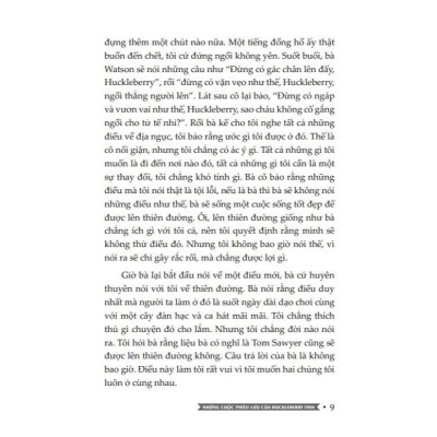 Sách - Những Cuộc Phiêu Lưu Của Huckleberry Finn - Bìa Cứng - Minh Thắng