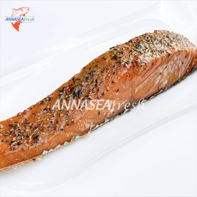 Cá hồi xông khói - vị tỏi & tiêu đen