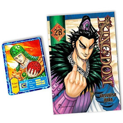 KINGDOM - Tập 28 - Tặng Kèm Postcard Thẻ Hình Nhân Vật