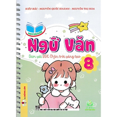 Sách - notebook ngữ văn 8 (bám sát sgk chân trời sáng tạo) + HA