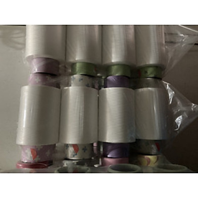 Chỉ Tơ vắt sổ 150A0 (lốc 6 ống/550g) chất liệu polyester cao cấp