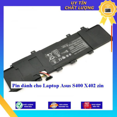 Pin dùng cho Laptop Asus S400 X402 - Hàng Nhập Khẩu New Seal