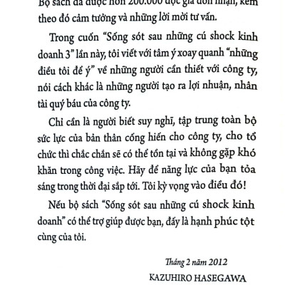 Sống Sót Sau Những Cú Shock Kinh Doanh - Tập 3