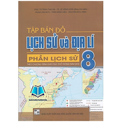 Sách - Tập Bản Đồ Lịch Sử Và Địa Lí 8 - Phần Lịch Sử (Theo Chương Trình GDPT 2018) (QL)
