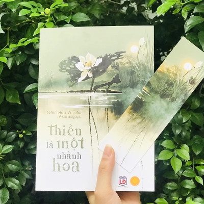 Sách Nụ Cười Giác Ngộ, Thiền Là Một Nhành Hoa Sách tôn giáo triết học bộ 2 cuốn bìa mêm Á Châu Books