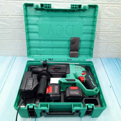 MÁY KHOAN BÊ TÔNG KHÔNG CHỔI THAN DÙNG PIN 20VMAX/4AH*2 DCA ADZC04-24EM - HÀNG CHÍNH HÃNG