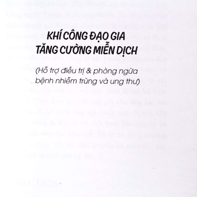Khí Công Đạo Gia - Tăng Cường Miễn Dịch (Kèm CD)