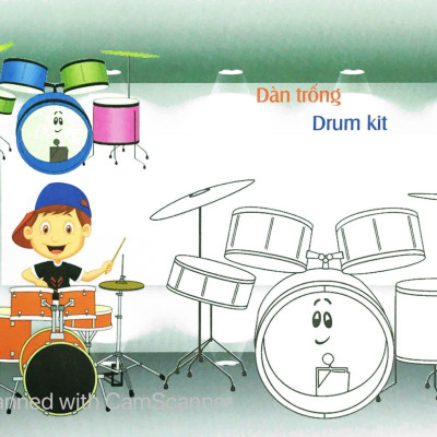 Bé Làm Quen Môi Trường - Nhạc Cụ