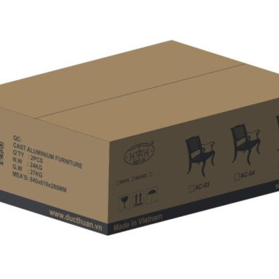 Ghế Nhôm Đúc AC-04-W