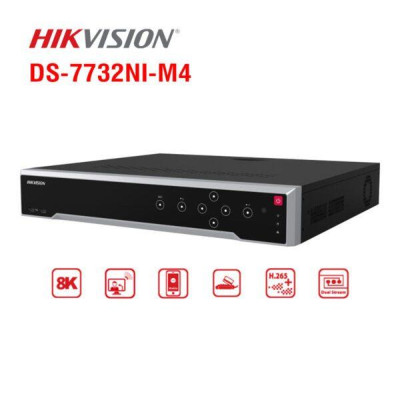 Đầu ghi hình camera IP HIKVISION 1.5U 8K NVR 64 kênh DS-7764NI-M4 ,.-Hàng chính hãng
