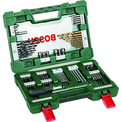 Bộ Phụ Kiện Mũi Khoan Và Tuốc Nơ Vít Bosch 2607017195 – 91 Món Hàng Chính Hãng
