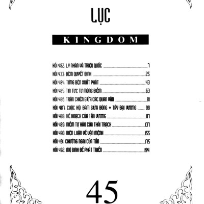 KINGDOM - Tập 45 - Tặng Kèm Thẻ Hình Nhân Vật