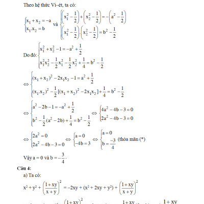 Siêu Tư Duy Luyện Đề Chuẩn Bị Kỳ Thi Học Sinh Giỏi Toán 9 - KV