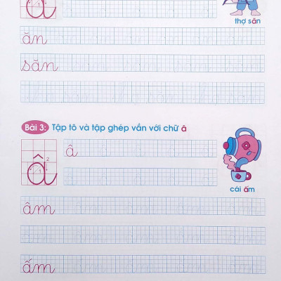 Hành Trang Cho Bé Vào Lớp 1 - Giúp Bé Tập Tô - Tập Ghép Vần