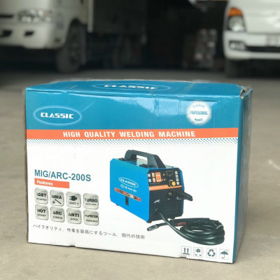Máy hàn Mig không dùng khí classic MIG/ARC-200S (dùng khí hoặc không dùng khí, tích hợp hàn que)- Hàng chính hãng