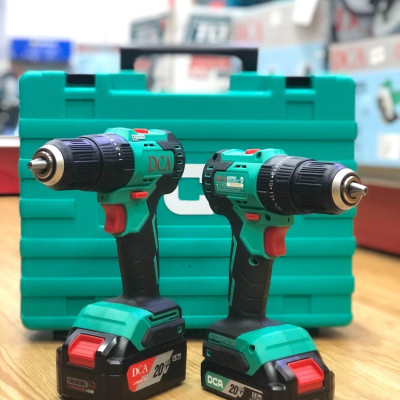 MÁY KHOAN ĐỘNG LỰC KHÔNG CHỔI THAN DÙNG PIN 20V/2AH DCA ADJZ2050iDM - HÀNG CHÍNH HÃNG