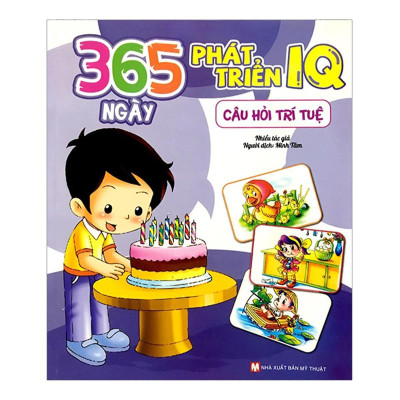 Sách - 365 Ngày Phát Triển IQ - Câu Hỏi Trí Tuệ - Tân Việt Books