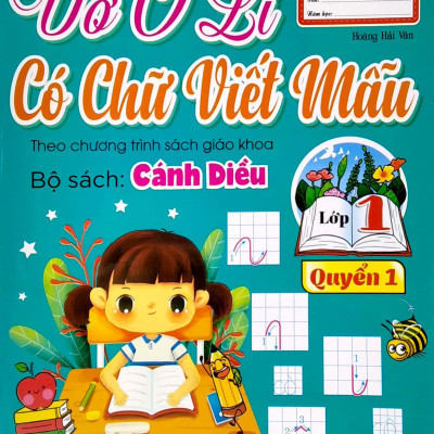 Vở Ô Li Có Chữ Viết Mẫu 1 - Quyển 1 - Cánh Diều