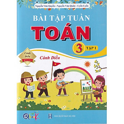 Sách - Bài tập tuần Toán 3 tập 1 (Cánh diều)