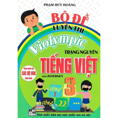 Sách - Combo Hướng dẫn giải Violympic Toán 3 + Tiếng Anh 3 + Bộ đề luyện thi Violympic Tiếng Việt 3 (bộ 3 cuốn) HA