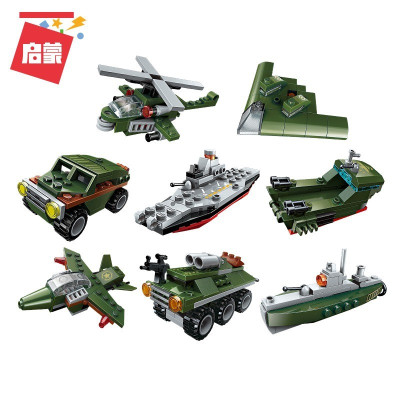 Mô hình xếp hình Trans Combo - 18 Series (8 TRONG 1) ( lể mẫu) 1803 - QMAN