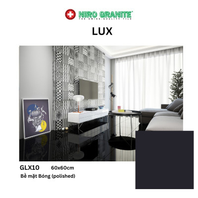 Gạch NIRO GRANITE GLX10 LUX-60x60cm - 4 viên/thùng(1.44m2)