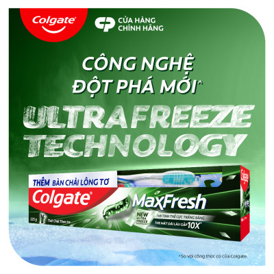 Bộ 3 kem đánh răng Maxfresh Tinh chất than tre 180g
