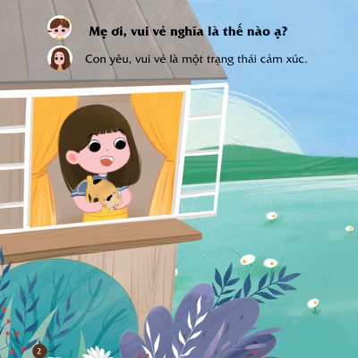 Sách Cùng Con Nuôi Dưỡng Cảm Xúc Tích Cực - Con Vui Vẻ