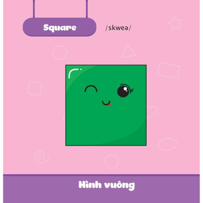 Sách - Từ Vựng Song Ngữ Việt Anh Cuốn 2 - Hình Khối Và Đồ Vật - Megabook